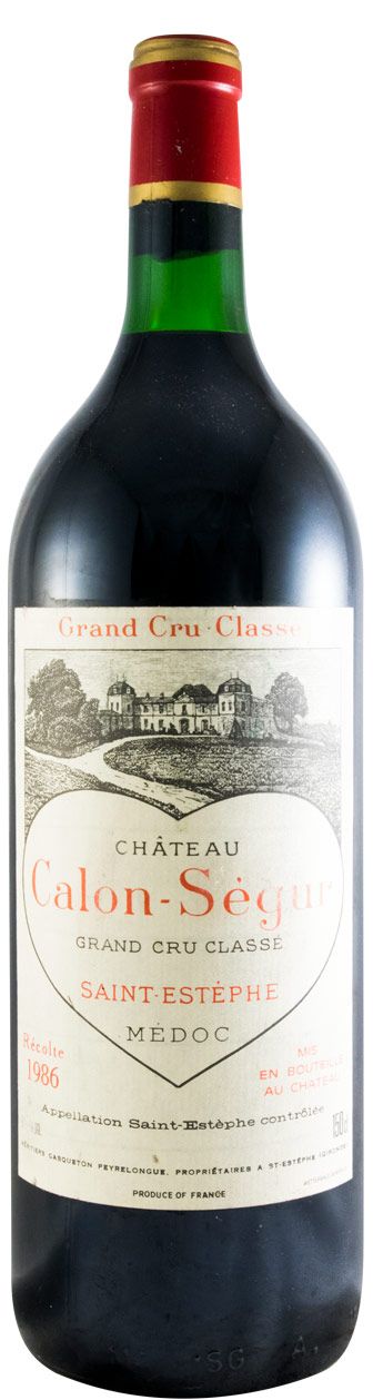 1986 Château Calon-Ségur Saint-Estèphe tinto 1,5L