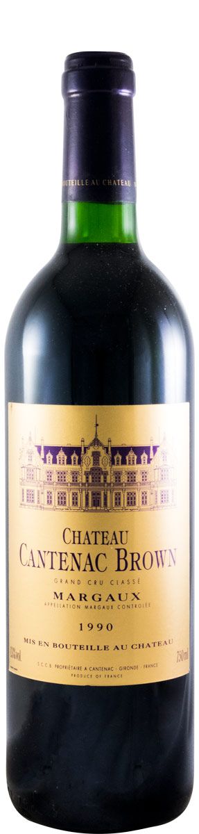 1990 Château Cantenac Brown Margaux tinto