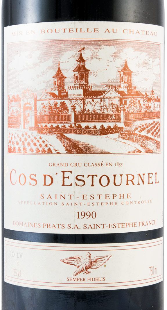 1990 Château Cos D'Estournel Saint-Estèphe red