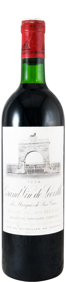 1974 Château Leoville Marquis de Las Cases Saint-Julien tinto
