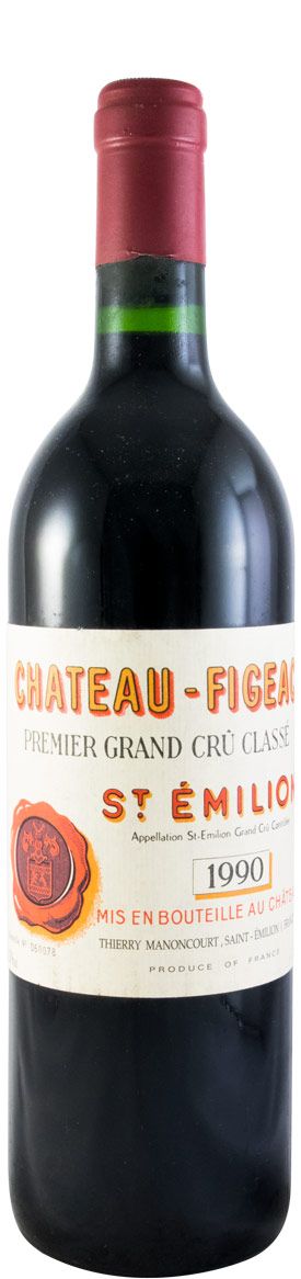 1990 Château-Figeac Saint-Émilion red