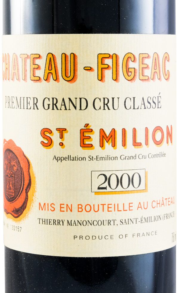 2000 Château-Figeac Saint-Émilion tinto