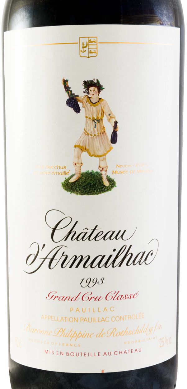 1993 Château d'Armailhac Baron Philippe de Rothschild Pauillac tinto 1,5L