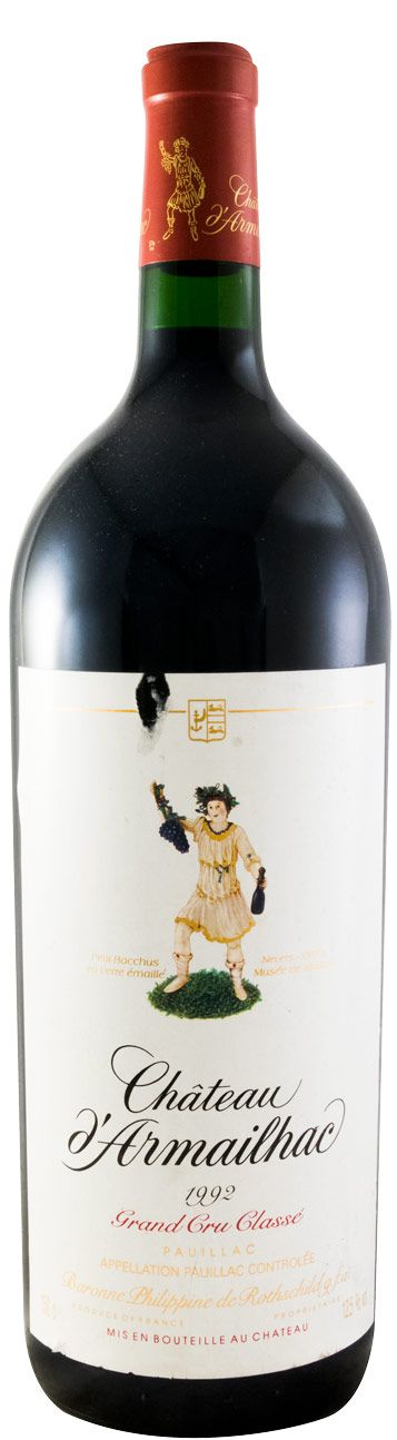 1992 Château d'Armailhac Baron Philippe de Rothschild Pauillac red 1.5L