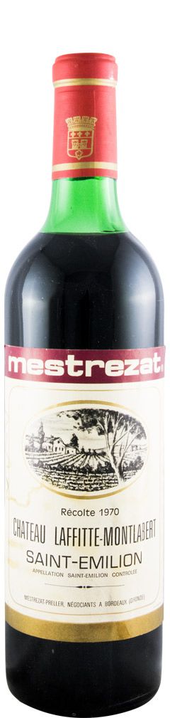 1970 Château Lafitte-Montalbert Saint-Émilion red