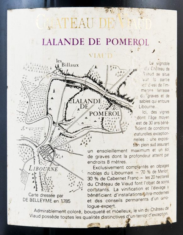 1996 Château de Viaud Lalande de Pomerol tinto 1,5L