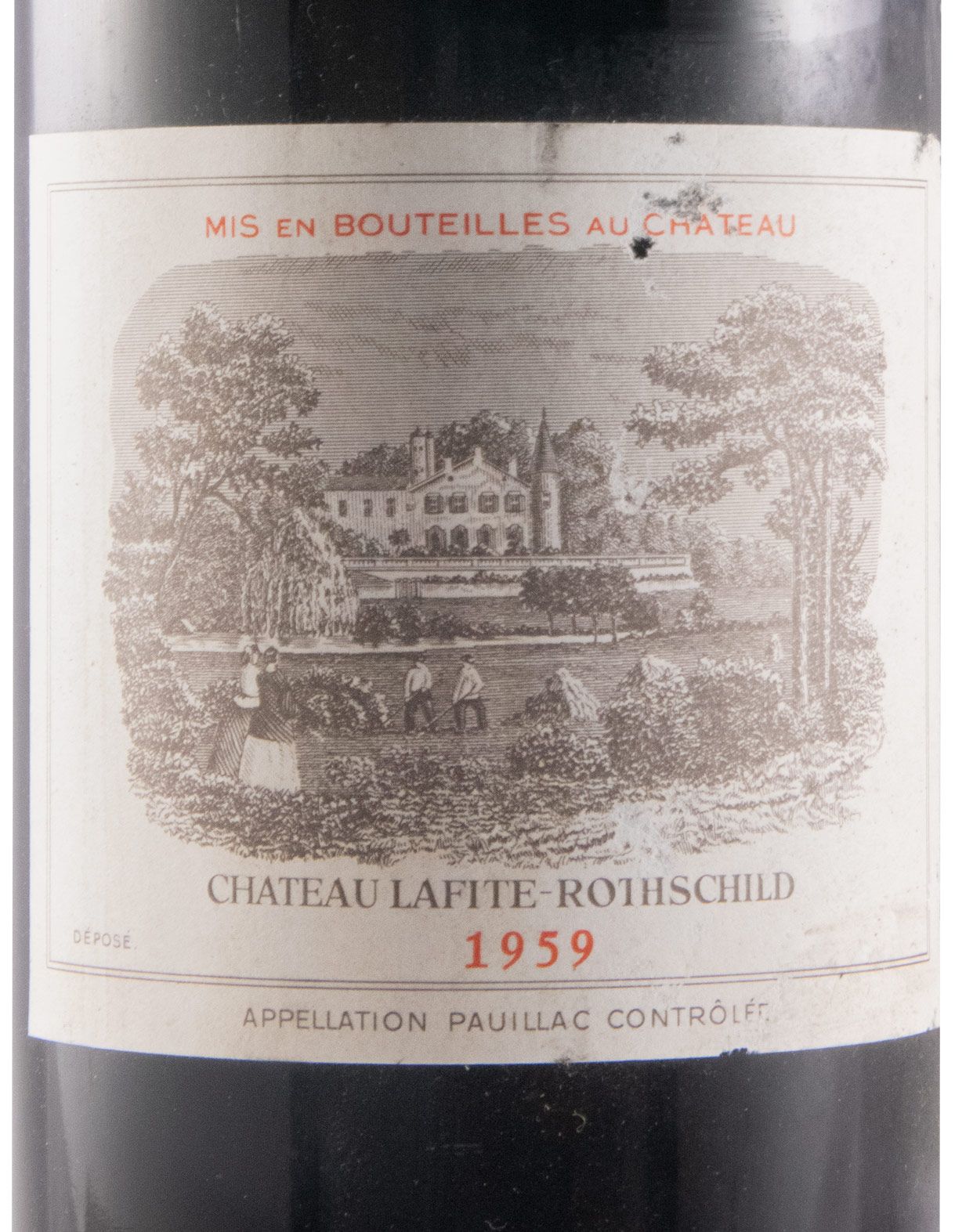 1959 Château Lafite Rothschild Pauillac tinto