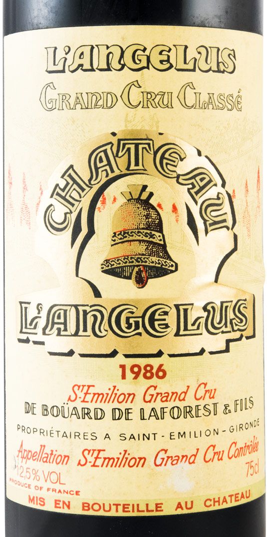 1986 Château Angelus Saint-Émilion tinto