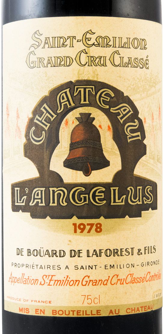 1978 Château Angelus Saint-Émilion tinto