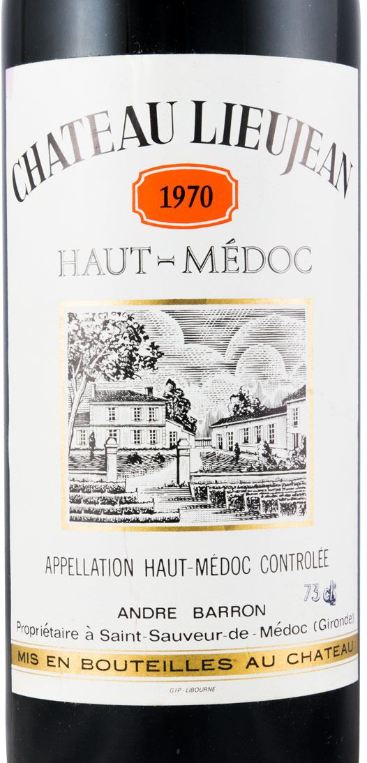 1970 Château Lieujean Haut-Medoc tinto