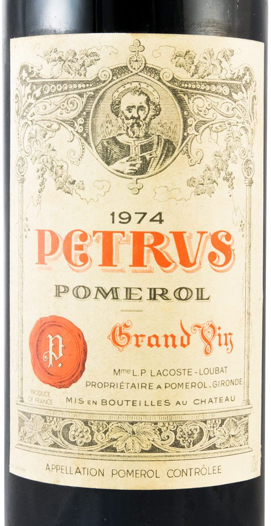 1974 Petrus tinto