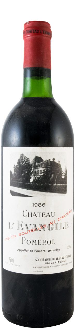 1986 Château L'Evangile Pomerol red