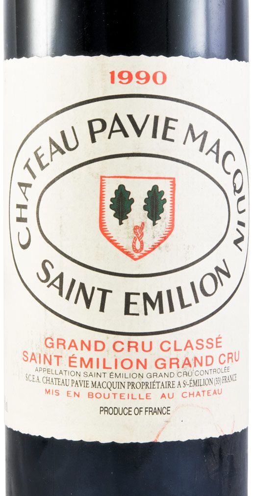 1990 Château Pavie Macquin Saint-Émilion tinto