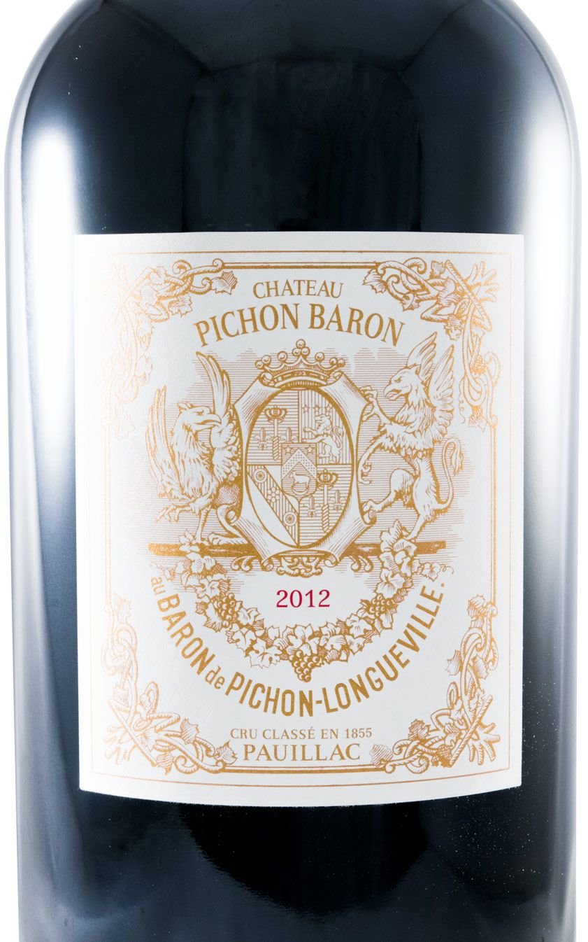 2012 Château Pichon-Longueville au Baron de Pichon-Longueville Pauillac tinto 3L