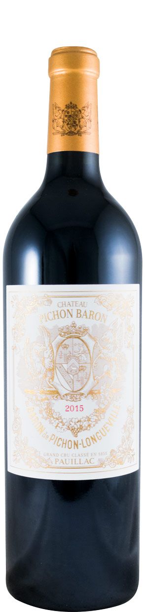 2015 Château Pichon Baron au Baron de Pichon-Longueville Pauillac tinto