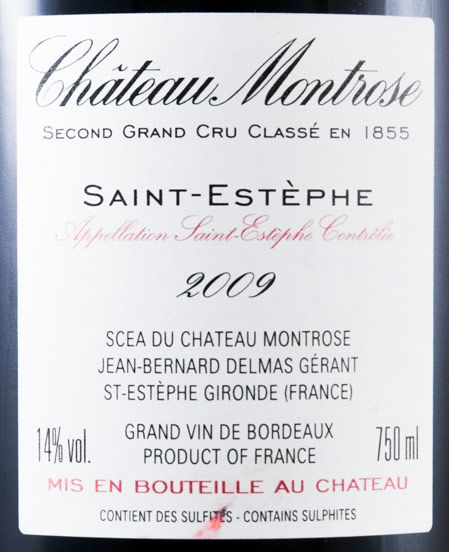 2009 Château Montrose Saint-Estèphe tinto