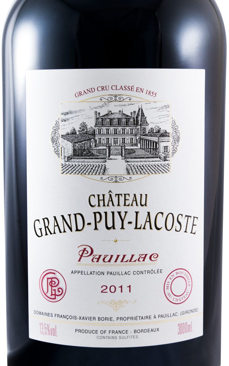 2011 Château Grand-Puy-Lacoste Pauillac tinto 3L