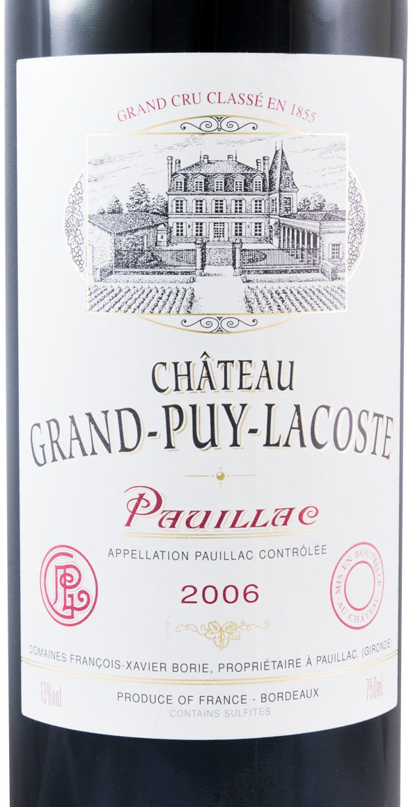 2006 Château Grand-Puy-Lacoste Pauillac tinto