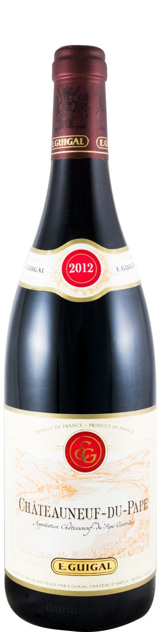 2012 E. Guigal Châteauneuf-du-Pape red