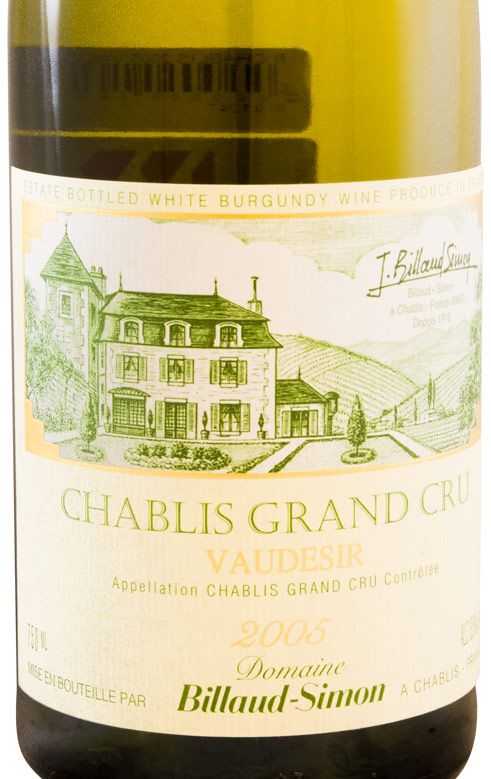2005 Domaine Billaud-Simon Vaudesir Chablis white