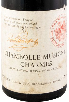 1961 Poulet Père & Fils Les Charmes Chambolle-Musigny tinto