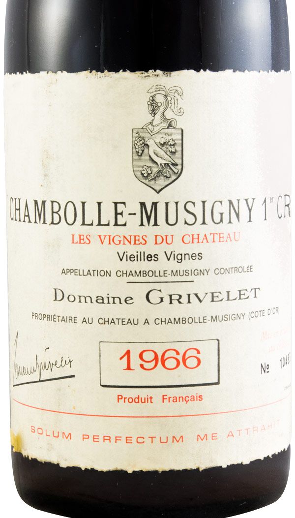 1966 Domaine Grivelet Chambolle-Musigny tinto