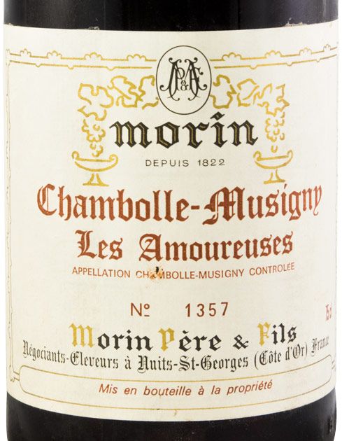 1981 Morin Père & Fils Les Amoureuses Chambolle-Musigny tinto
