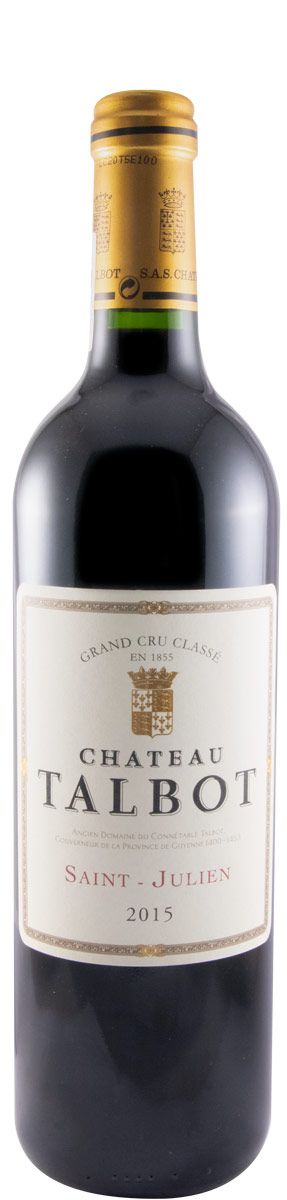 2015 Château Talbot Saint-Julien red