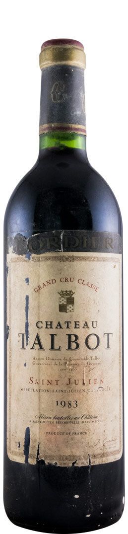 1983 Château Talbot Saint Julien red