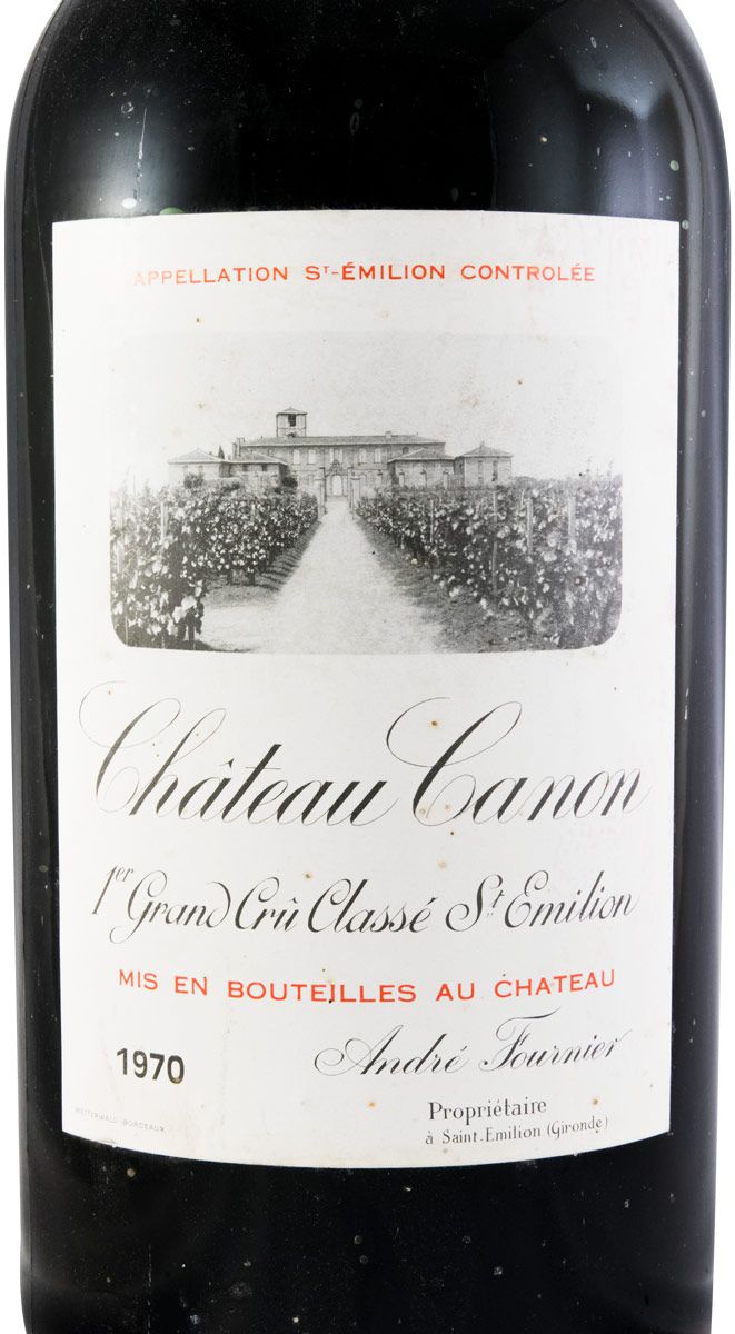 1970 Château Canon Saint-Émilion red 3L