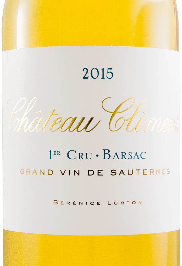 2015 Château Climens Barsac Sauternes branco