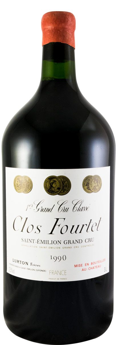 1990 Château Clos Fourtet Saint-Émilion red 3L