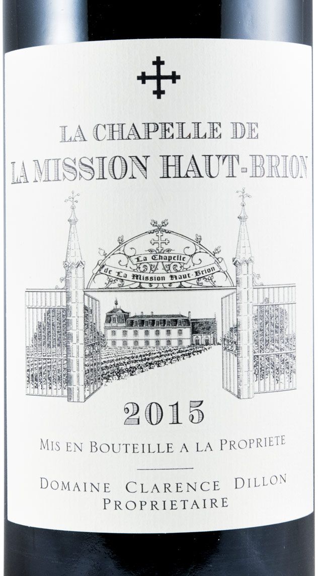2015 Château La Mission Haut-Brion La Chapelle de La Mission Haut-Brion Pessac-Léognan tinto