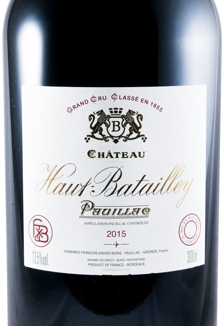 2015 Château Haut-Batailley Pauillac tinto 3L