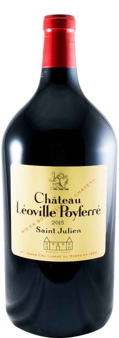 2015 Château Léoville-Poyferré Saint-Julien red 3L