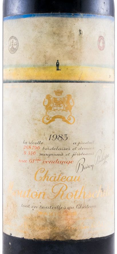 1983 Château Mouton Rothschild Pauillac red