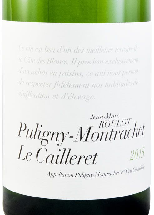 2015 Jean-Marc Roulot Le Cailleret Puligny-Montrachet white