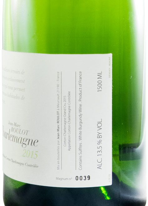 2015 Jean-Marc Roulot Corton-Charlemagne branco 1,5L