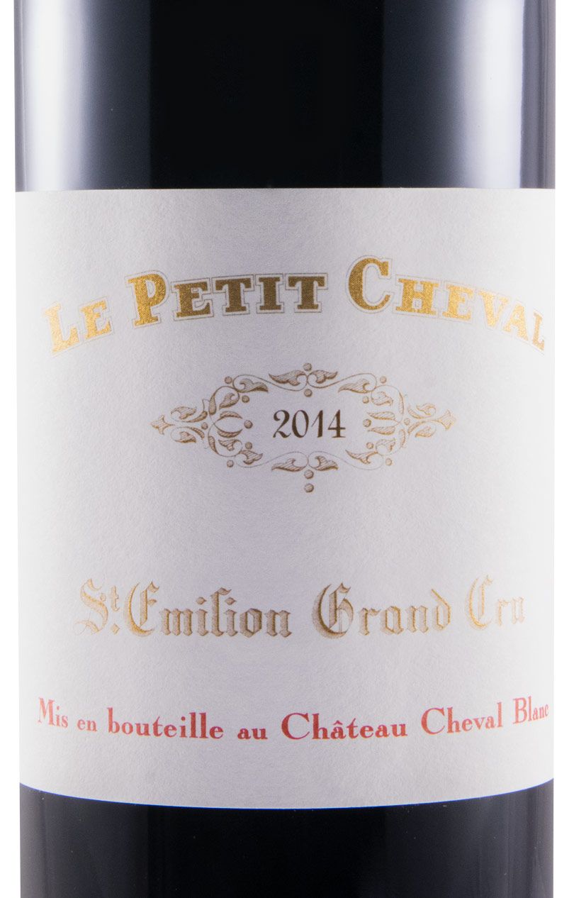2014 Château Cheval Blanc Le Petit Cheval Saint-Émilion red