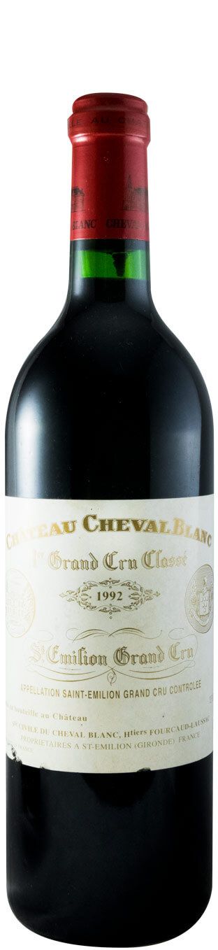 1992 Château Cheval Blanc Saint-Émilion tinto