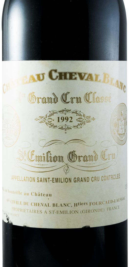 1992 Château Cheval Blanc Saint-Émilion tinto