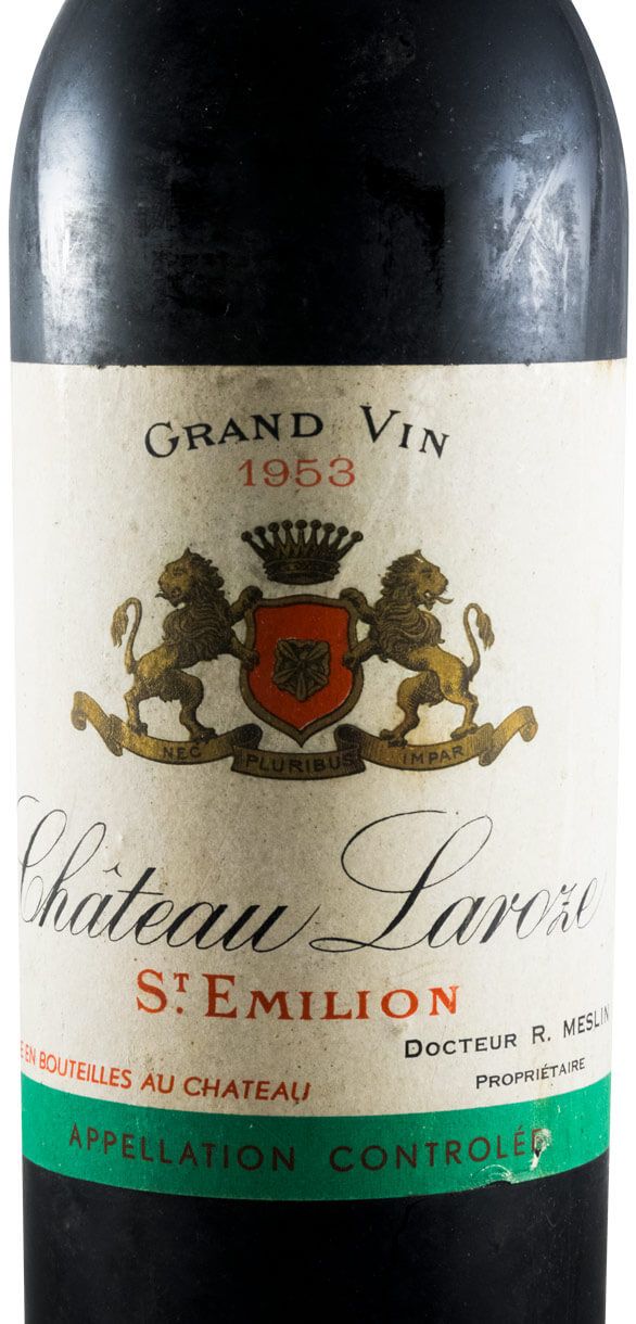 1953 Château Laroze Saint-Émilion tinto
