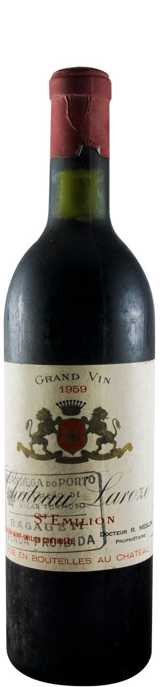 1959 Château Laroze Saint-Émilion red