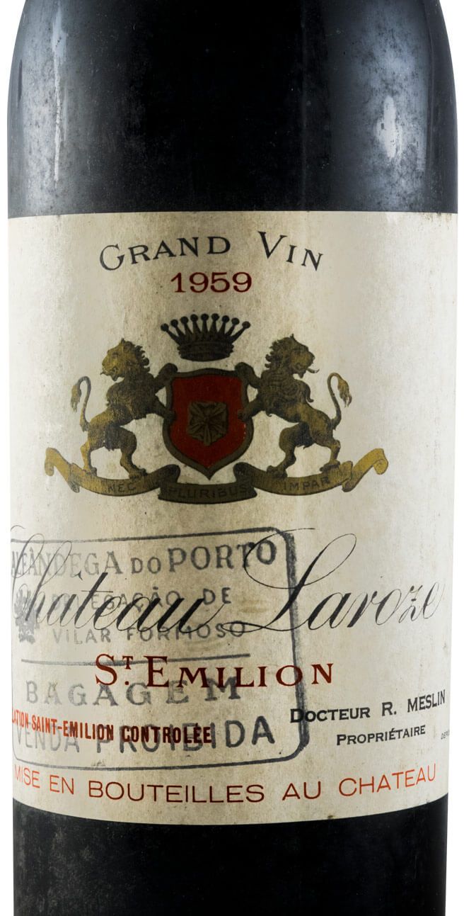 1959 Château Laroze Saint-Émilion red