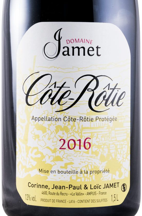2016 Domaine Jamet Côte-Rôtie red 1.5L