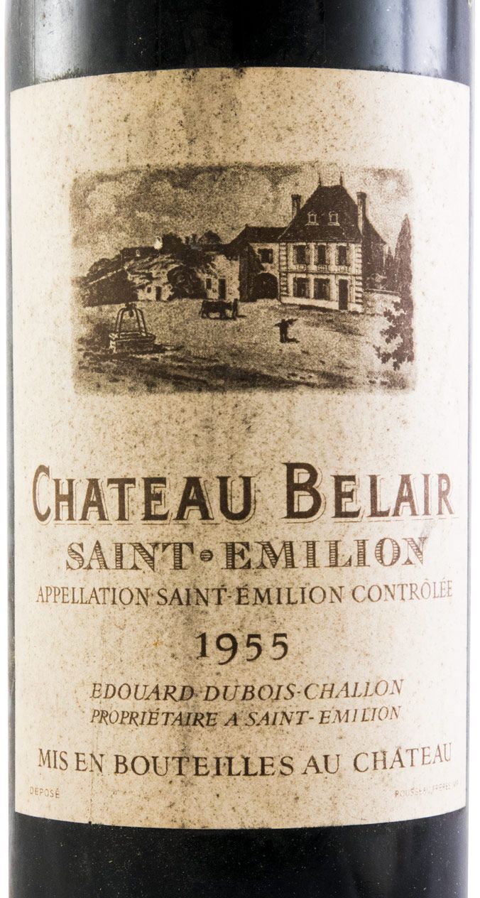 1955 Château Belair Saint-Émilion red