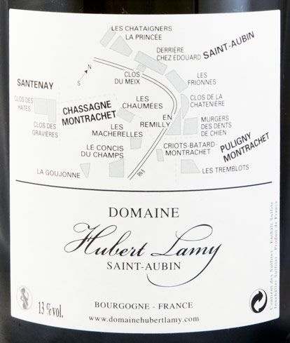 2015 Domaine Hubert Lamy Le Concis du Champs Chassagne-Montrachet white