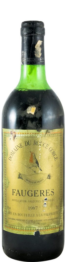 1987 Domaine du Rouge Gorge Faugères tinto