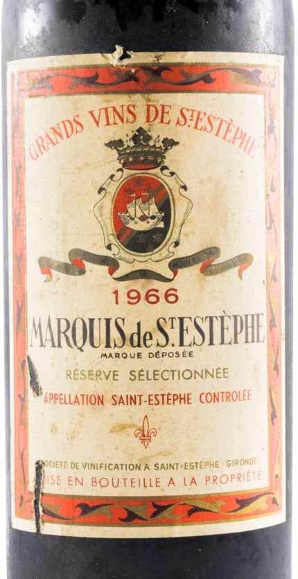 1966 Marquis de Saint-Estèphe red