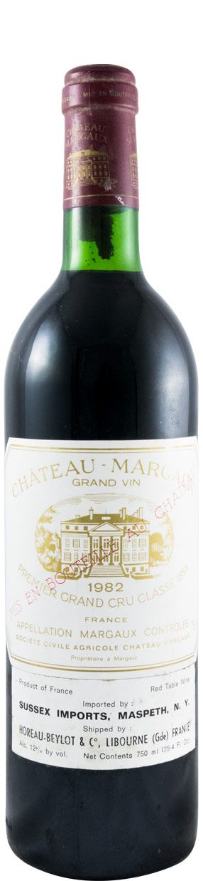 1982 Château Margaux red